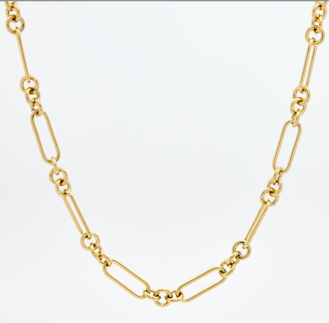 Rosefield Gold Tone Bold Clip Chain