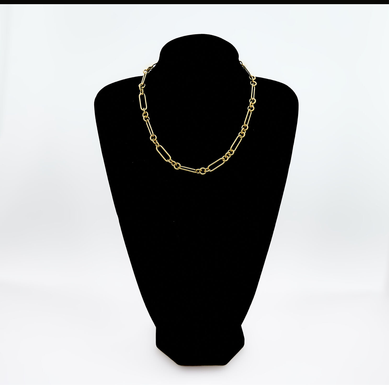 Rosefield Gold Tone Bold Clip Chain