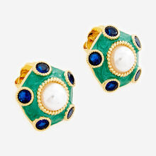 Meme London The Drew Vintage Studs