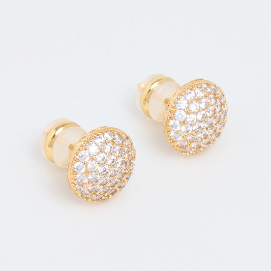 US Polo Assn Gold Plated Courtney Stud Earrings