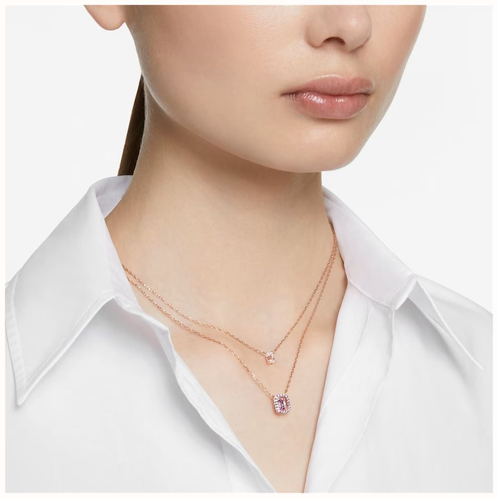 Swarovski Millenia layered necklace