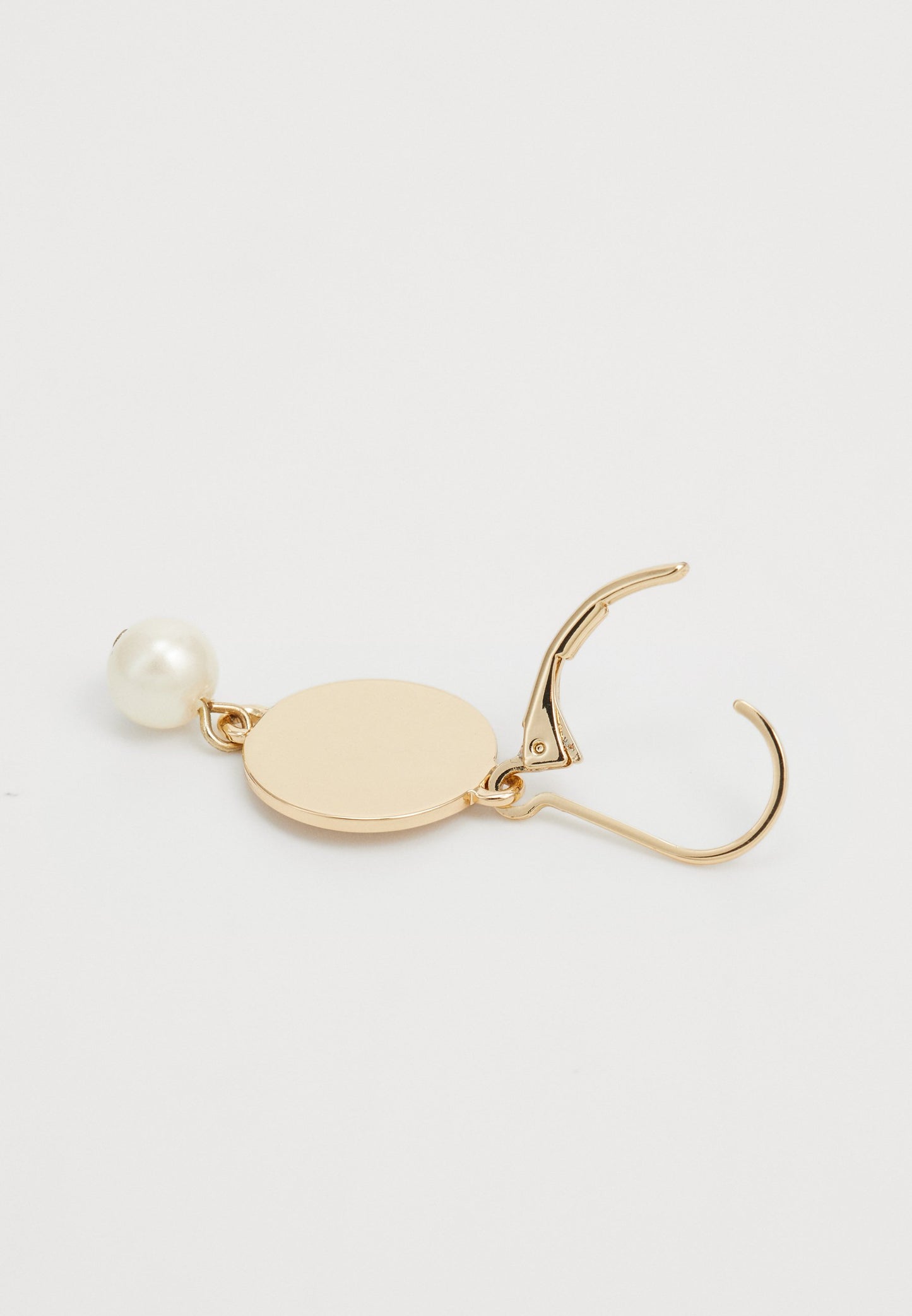 Lauren Ralph Lauren Logo Disc Drop Earrings