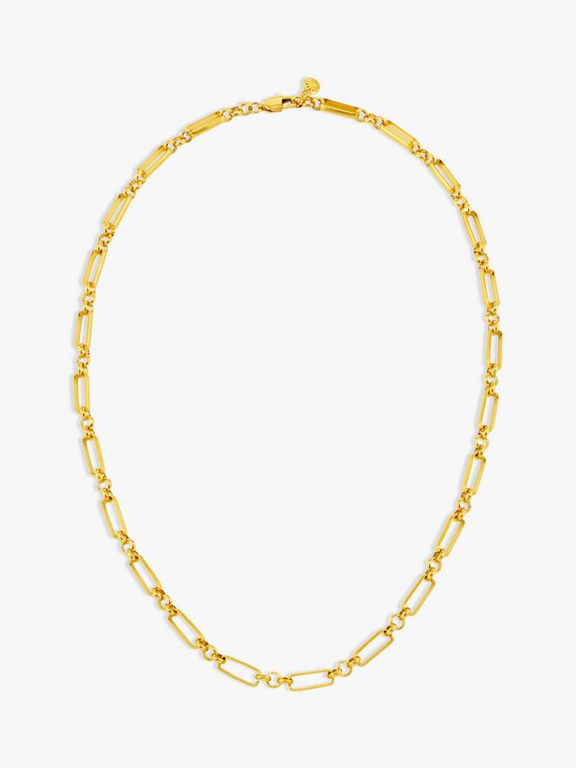 Rectangular Open Link Chain Necklace - RSVP Uganda