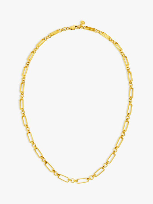 Rectangular Open Link Chain Necklace - RSVP Uganda