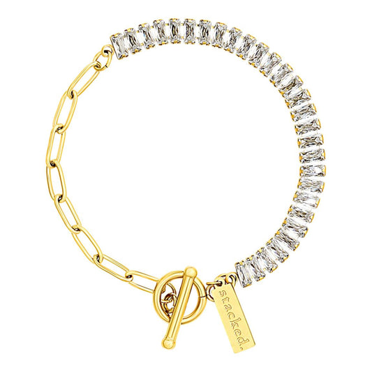 Baguette Paper Clip Bracelet - RSVP Uganda