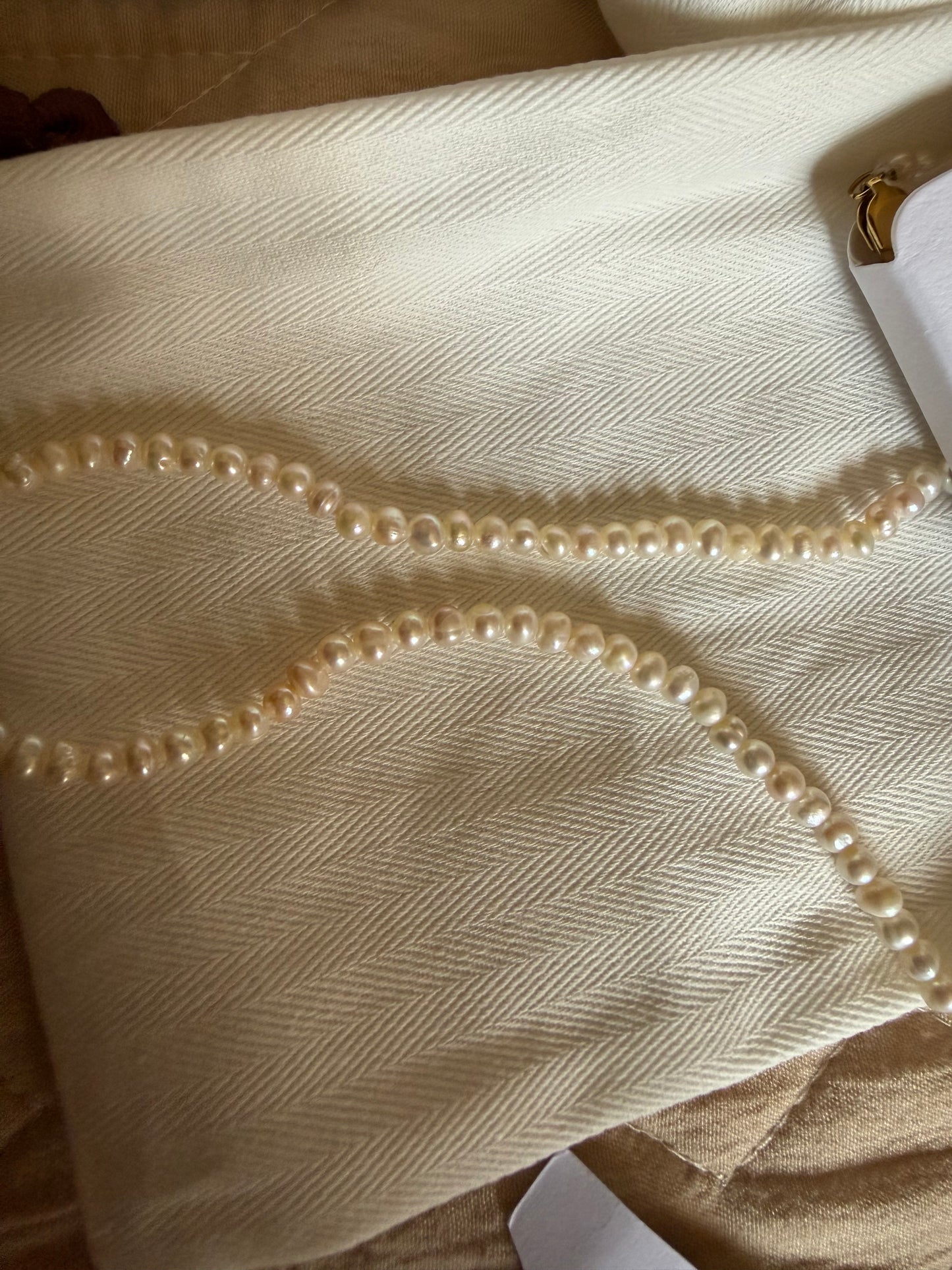 4mm Classic White Freshwater Pearl Necklace