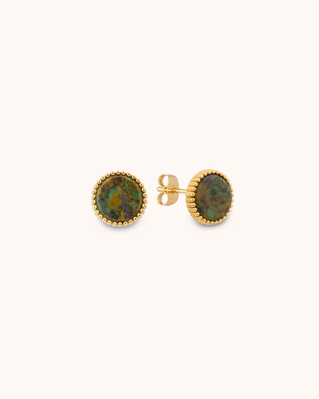 African Turquoise Stud Earrings - RSVP Uganda