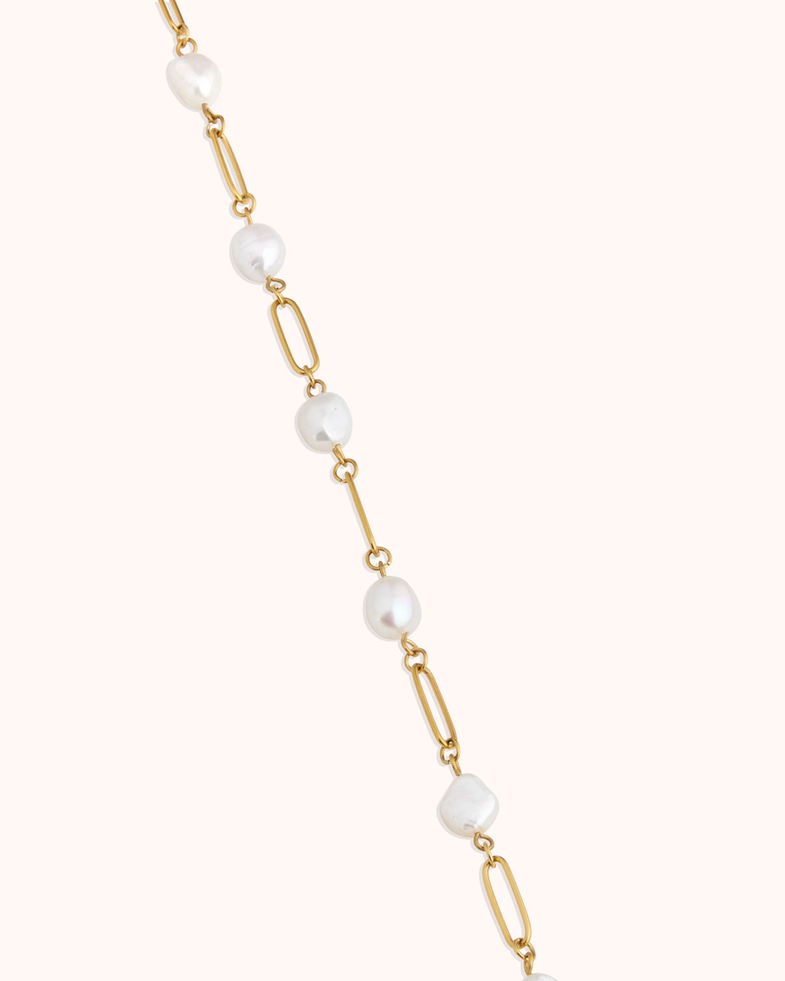 Gold Freshwater Pearl Mixed Chain Necklace - RSVP Uganda