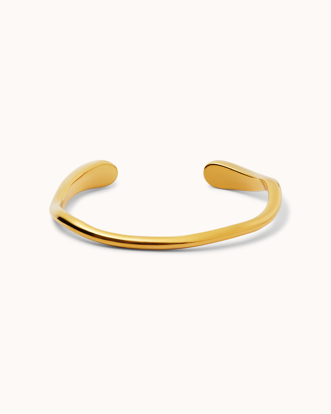 Gold Wavy Cuff