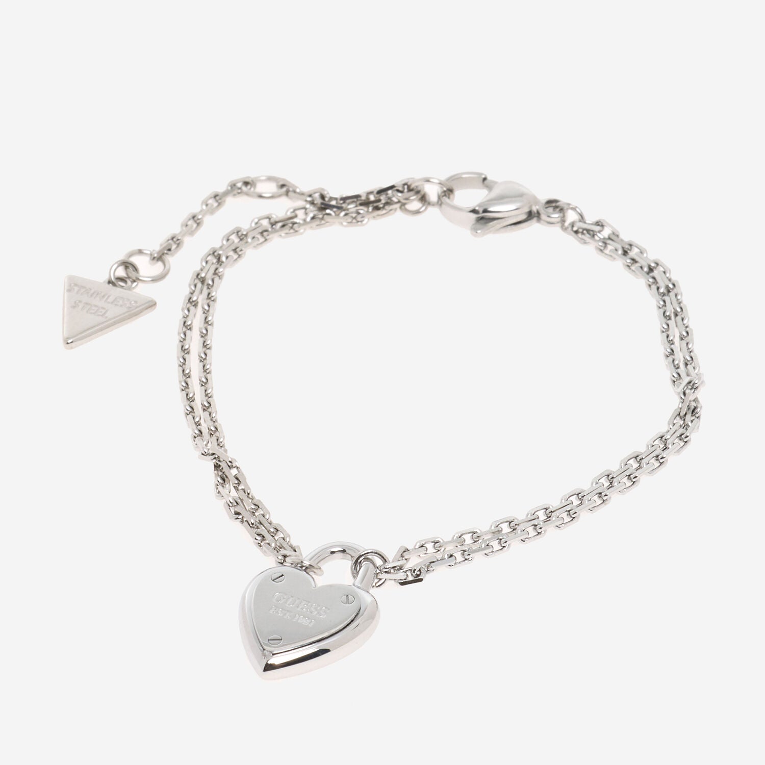 Guess Lock Heart Bracelet - RSVP Uganda
