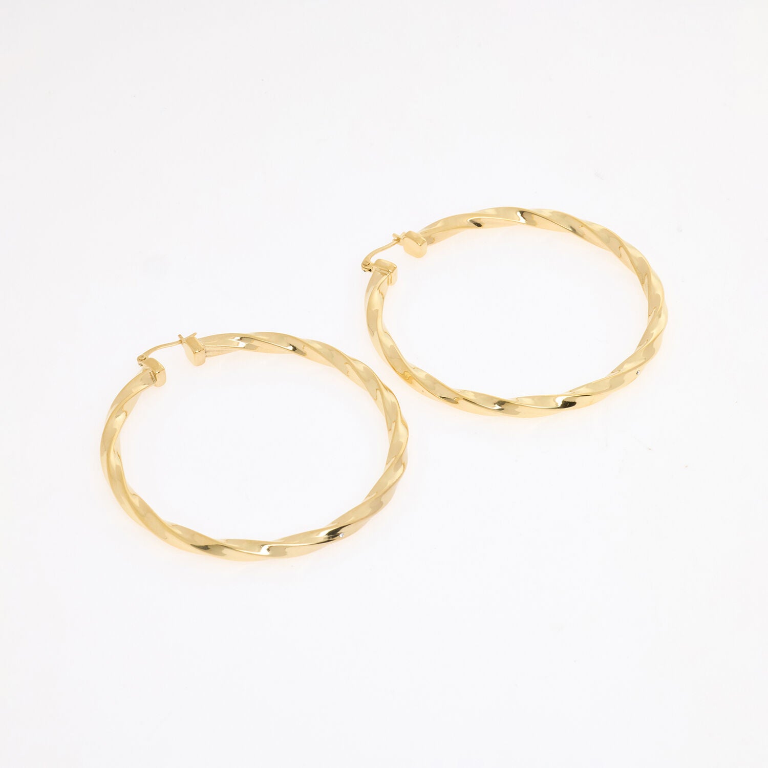 Guess 60mm Twist Hoop Earrings - RSVP Uganda