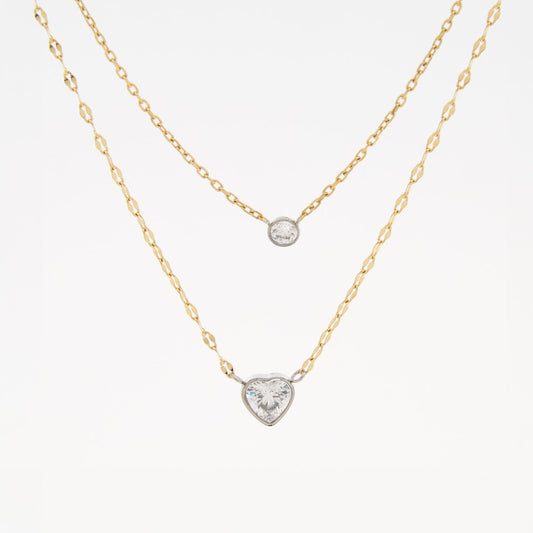 Fossil Sutton Tokens Of Affection Layered Necklace - RSVP Uganda