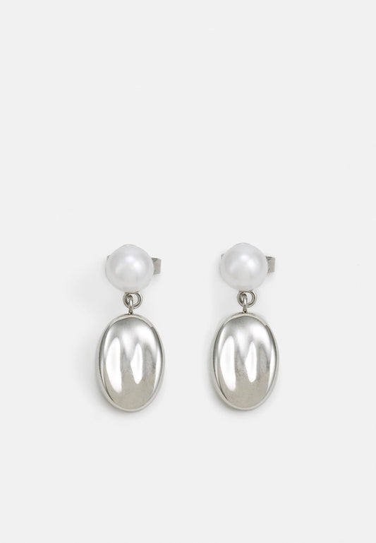 Skagen 7mm Freshwater Pearl Pebble Drop Earrings - RSVP Uganda