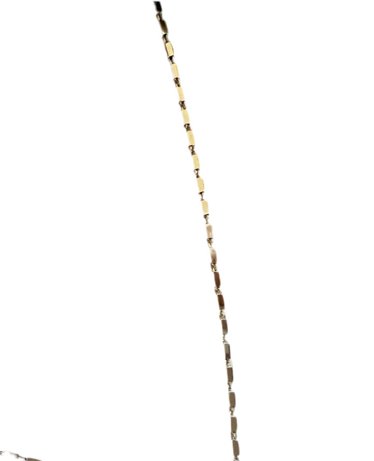 Vita Sterling Silver Barrel Cut Chain
