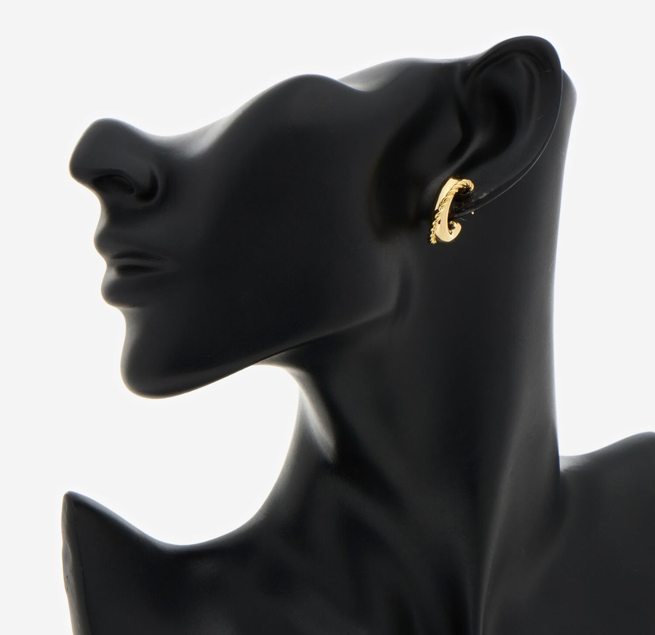 Tube Twisted Hoop Earrings