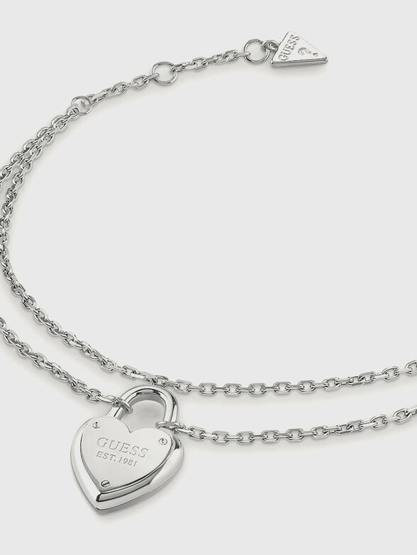 Guess Lock Heart Bracelet - RSVP Uganda