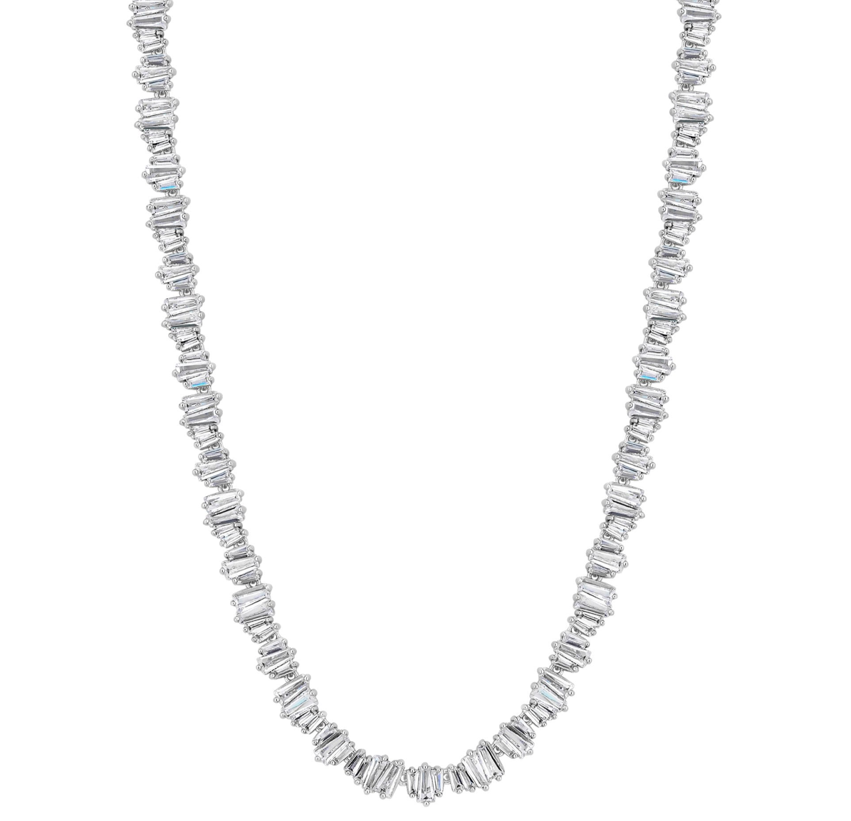 Crystal Allway Baguette Necklace
