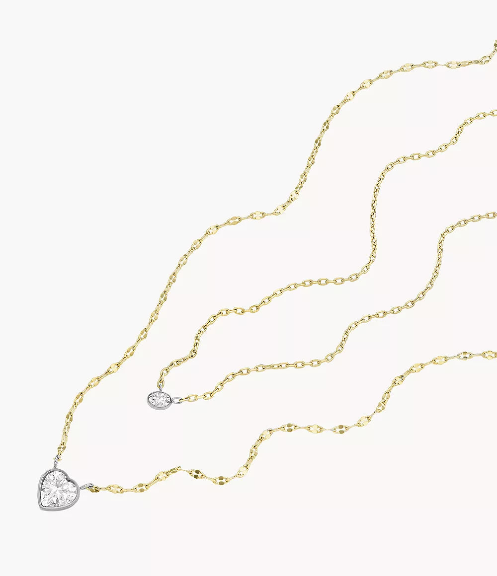 Fossil Sutton Tokens Of Affection Layered Necklace - RSVP Uganda