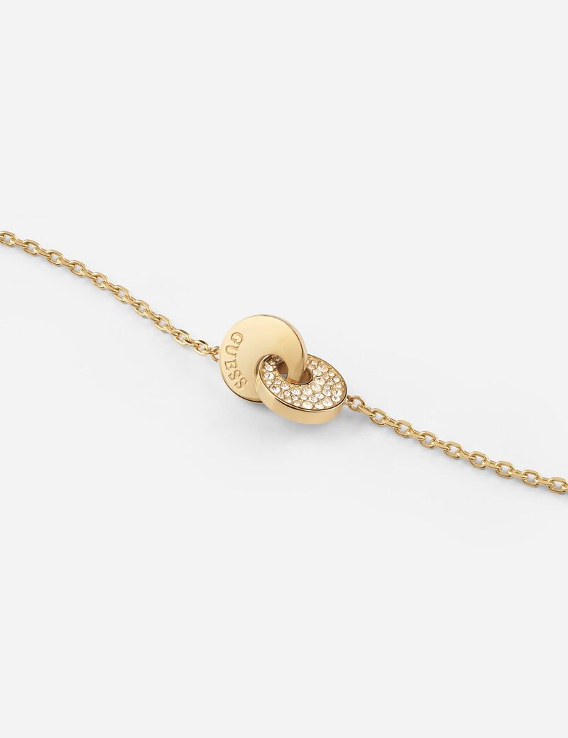 Guess Gold Tone Blooming Summer Pendant Necklace - RSVP Uganda