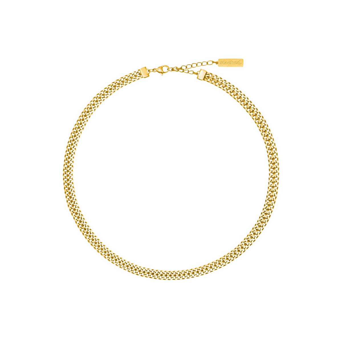 Gold Tone Double Curb Chain - RSVP Uganda