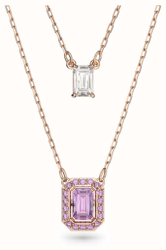 Swarovski Millenia layered necklace