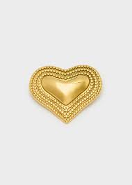 Studded Heart Brooch - RSVP Uganda