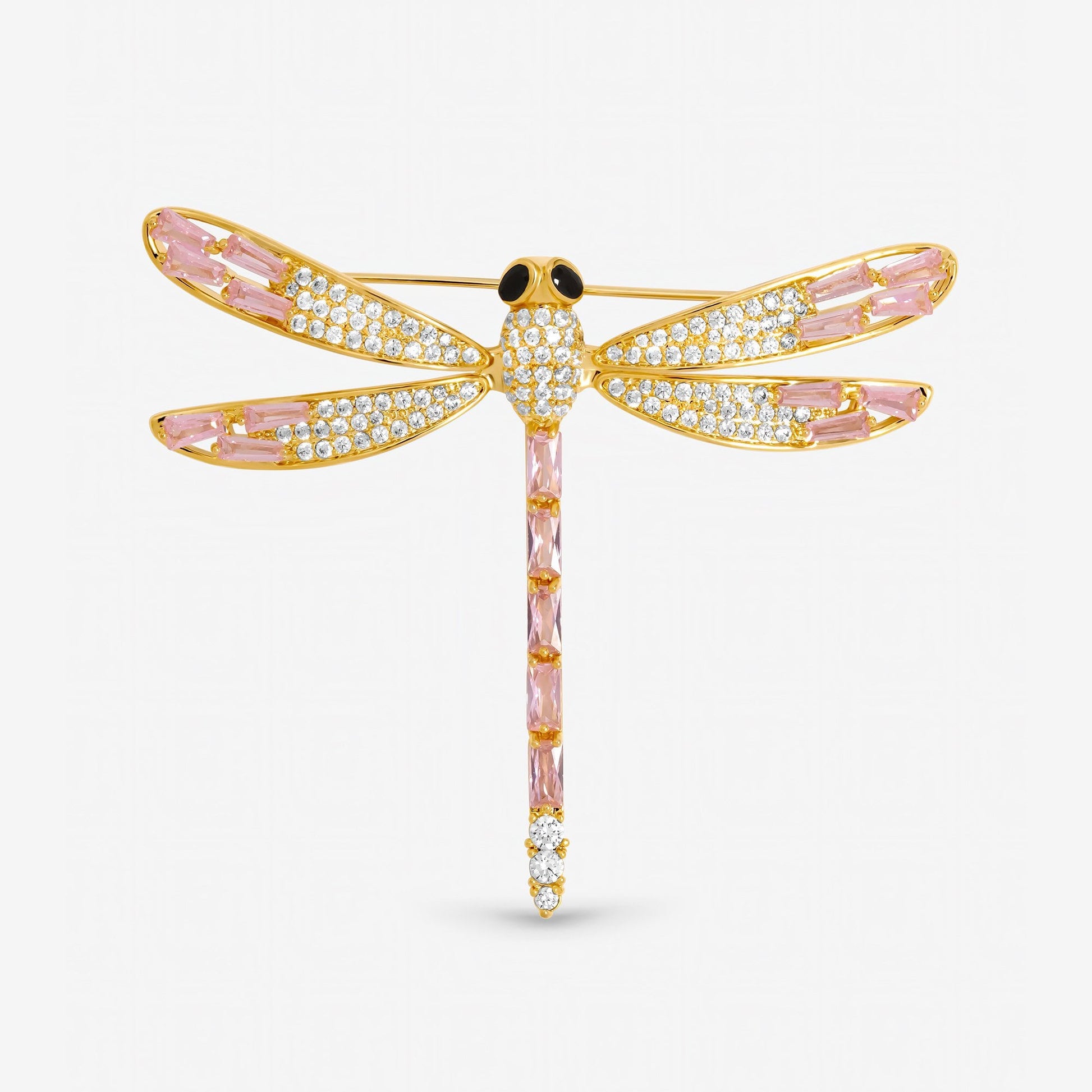 Pink Dragon Fly Brooch - RSVP Uganda
