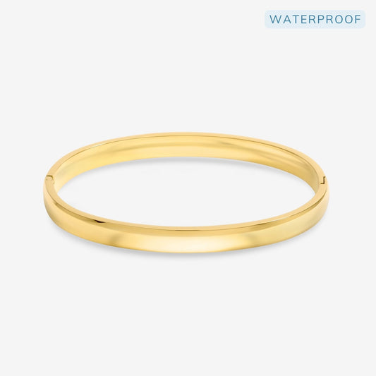 Gold Tone Classic Bangle